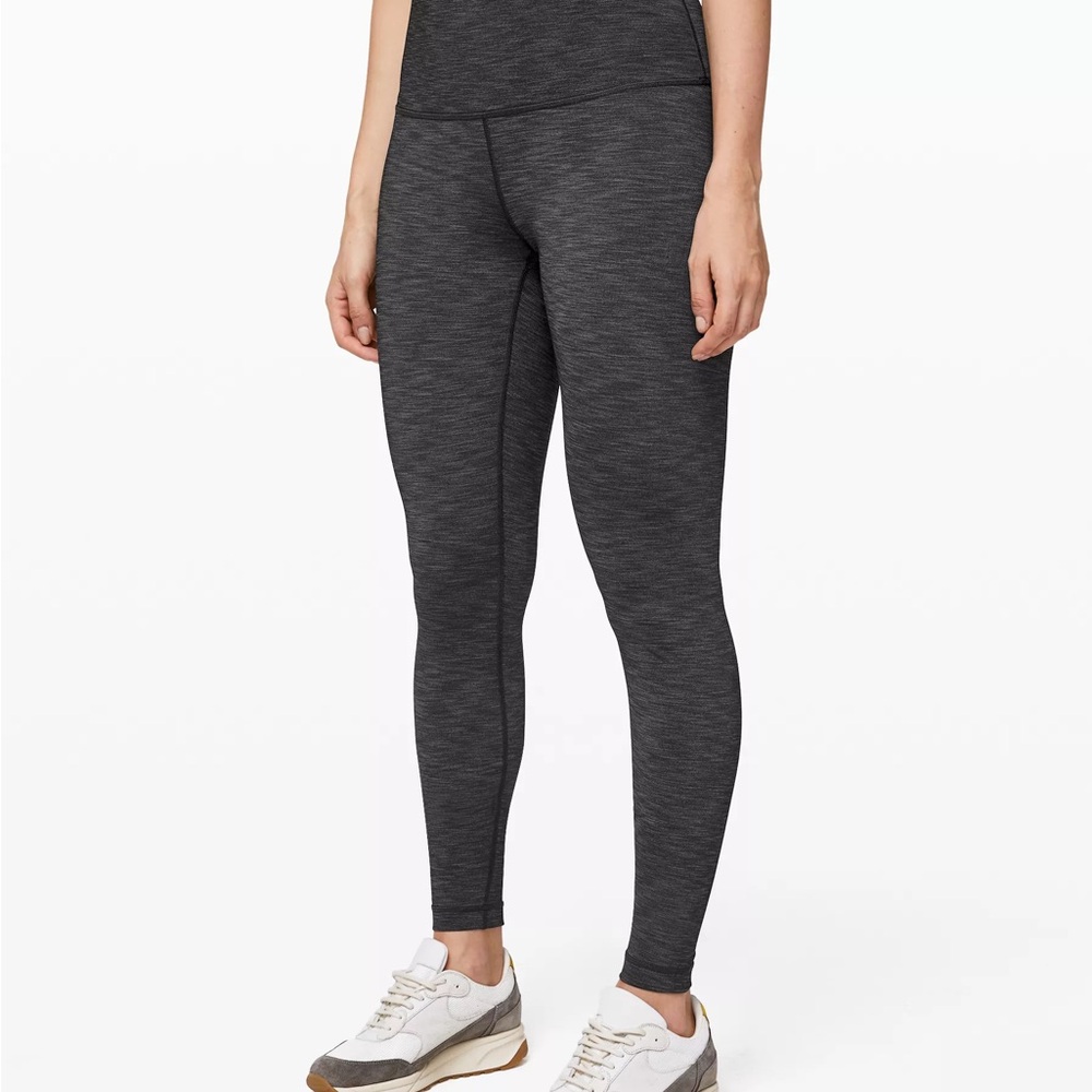 🖤 Lululemon Wunder Under High-Rise Tight 28” Gray Size 4